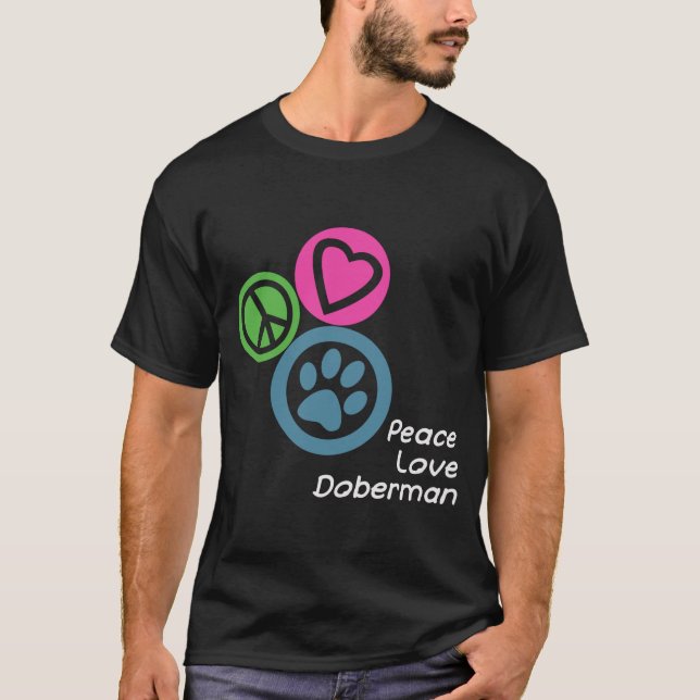 CAMISETA PEALOVE DOBERMAN (Frente)