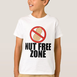 Camiseta Peanut Alergia Nut Free Kid