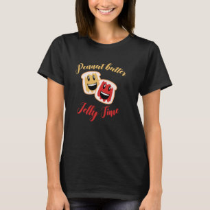 Camiseta Peanut Butch Gelly Time Toast Bread Funny Party S