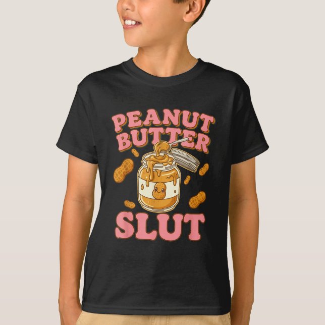 Camiseta Peanut Butter Funny Peanut Butter Lovers Apparel  (Frente)