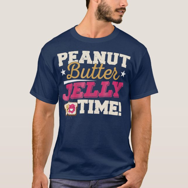 Camiseta Peanut Butter Jelly ime (Frente)