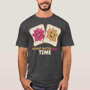 Camiseta Peanut Butter Jelly Time Bff Love Matam Perfect Pr