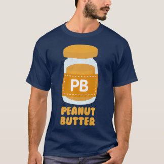 Camiseta Peanut Butter PB J Jelly Twins Couples Best