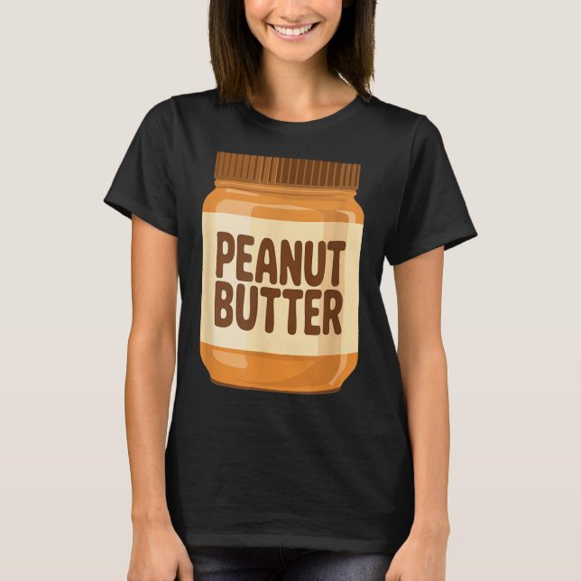 Camiseta Peanut Butter Shirt Adult Men Women Kids Jelly Cos (Frente)