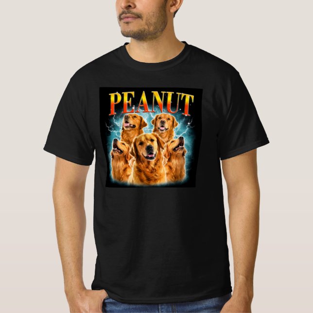 Camiseta PEANUT Golden Retriever  (Frente)