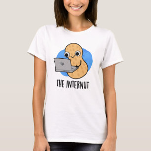Camiseta Peanut Internet Engraçado da Internet