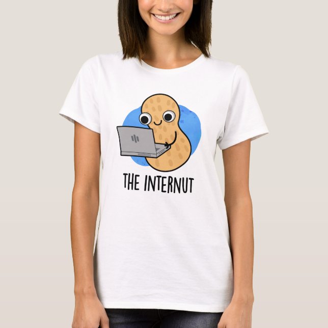 Camiseta Peanut Internet Engraçado da Internet (Frente)