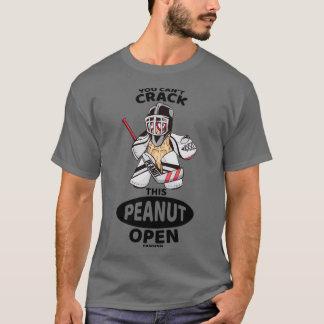Camiseta Peanut joga hóquei no gelo