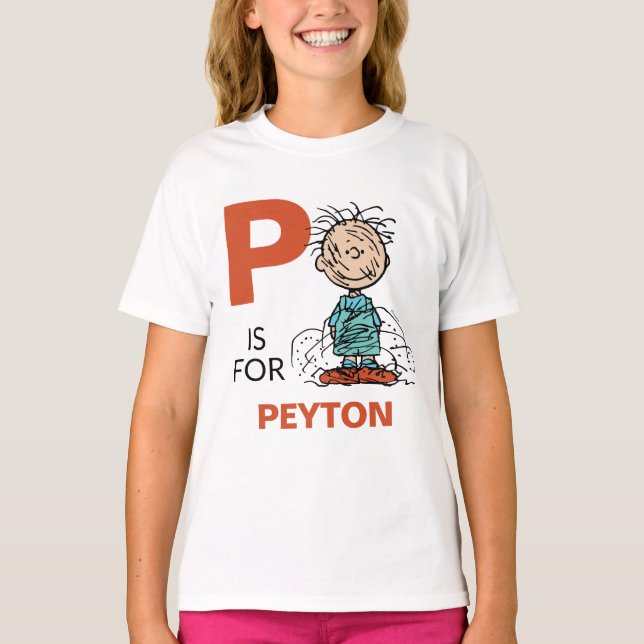Camiseta PEANUTS | Caneta Personalizada (Frente)