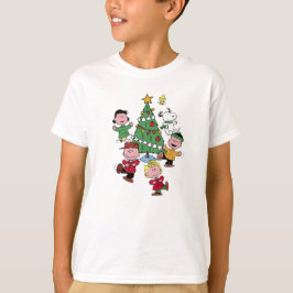 Camiseta peanuts christmas party