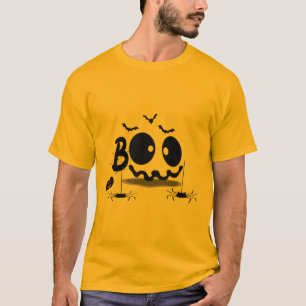 Camiseta Peanuts Halloween Snoopy Woodstock BOO