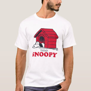 Camiseta PEANUTS   Snoopy Então E Agora
