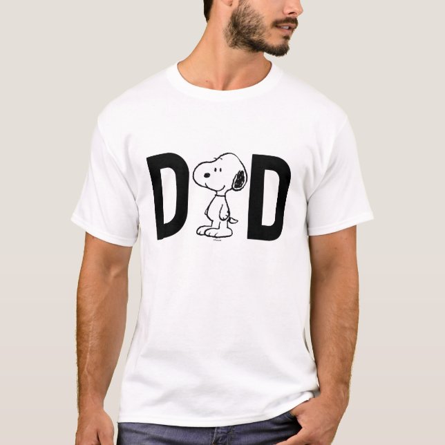 Camiseta Peanuts Snoopy | Eu sou o Pai (Frente)