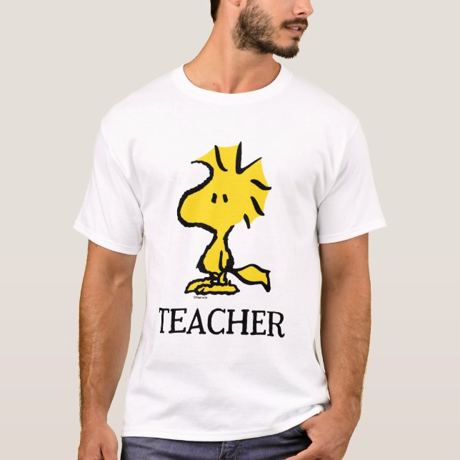 Camiseta Peanuts | Woodstock Teacher (Frente)