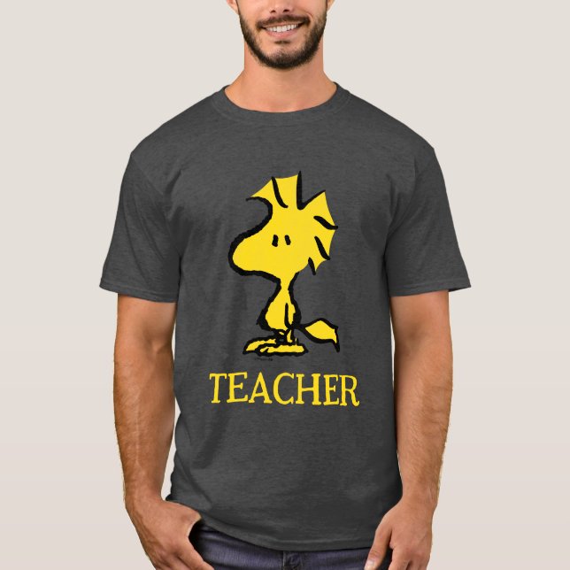 Camiseta Peanuts | Woodstock Teacher (Frente)