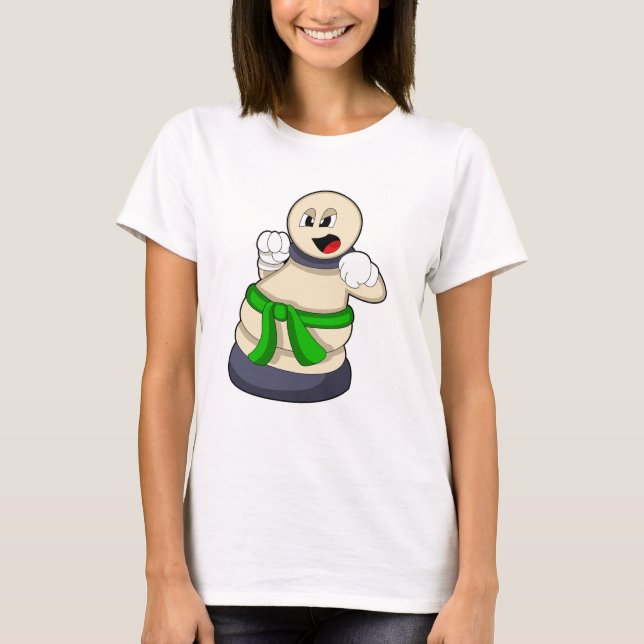 Camiseta Peão de xadrez no Xadrez (Frente)