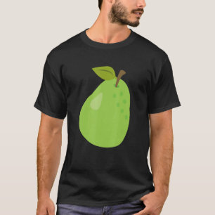 Camiseta Pear Correspondente Pjs de Natal Definem Figurino 
