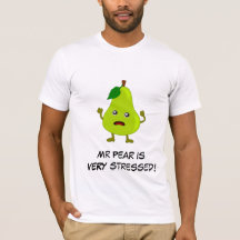 Pear: Gangue de Fruta Ruim com Slogan Personalizáv