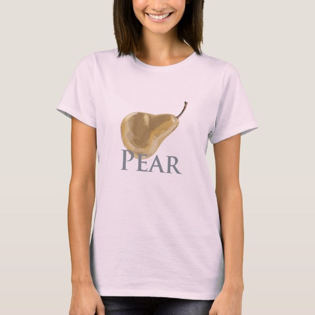Camiseta Pear ouro (Frente)