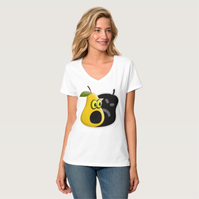 Camiseta Pearanoia/Paranoia, design engraçada, nova tendênc (Frente Completa)