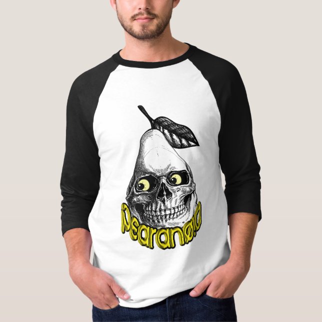 Camiseta Pearanoia/Paranoia, design engraçada, nova tendênc (Frente)