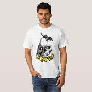 Camiseta Pearanoia / Paranoia, design engraçado, nova tendê