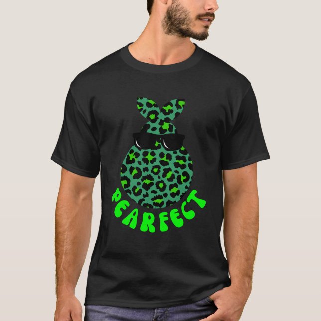 Camiseta PEARFECT  Pear Fruit Pun Leopard Cheetah Print (Frente)