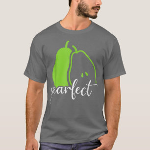 Camiseta Pearfect Vegan Pear Frutas Vegetariana Veganismo F