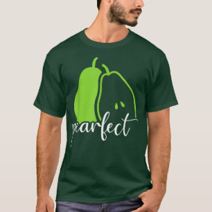 Camiseta Pearfect Vegan Pear Frutas Vegetariana Veganismo F