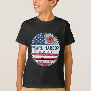 Camiseta Pearl Harbor Memorial Hawaii Vintage Usa Flag Day