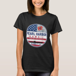 Camiseta Pearl Harbor Memorial Hawaii Vintage Usa Flag Day