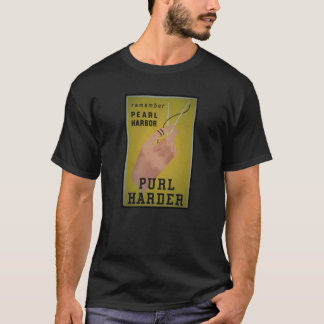 Camiseta Pearl Harbor, purl mais duramente