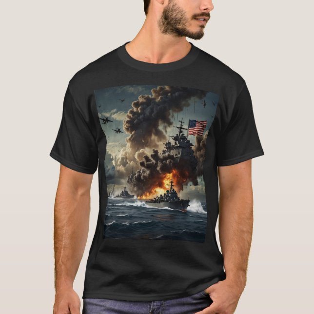 Camiseta Pearl Harbor: Um Dia de Valor Heroico (Frente)