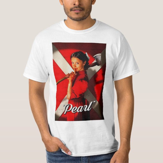 Camiseta "Pearl Movie red" (Frente)