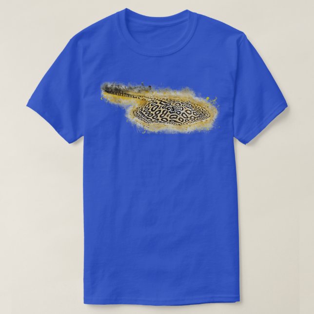 Camiseta Pearl ray Potamotrygon jabuti (Frente do Design)