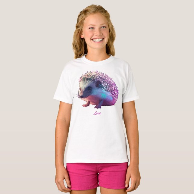 Camiseta Pearl the Hedgehog T Shirt (Frente Completa)
