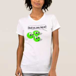 Camiseta Peas, Ajudem-Me?