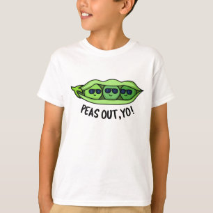 Camiseta Peas Fora Seu Engraçado Peas Pun