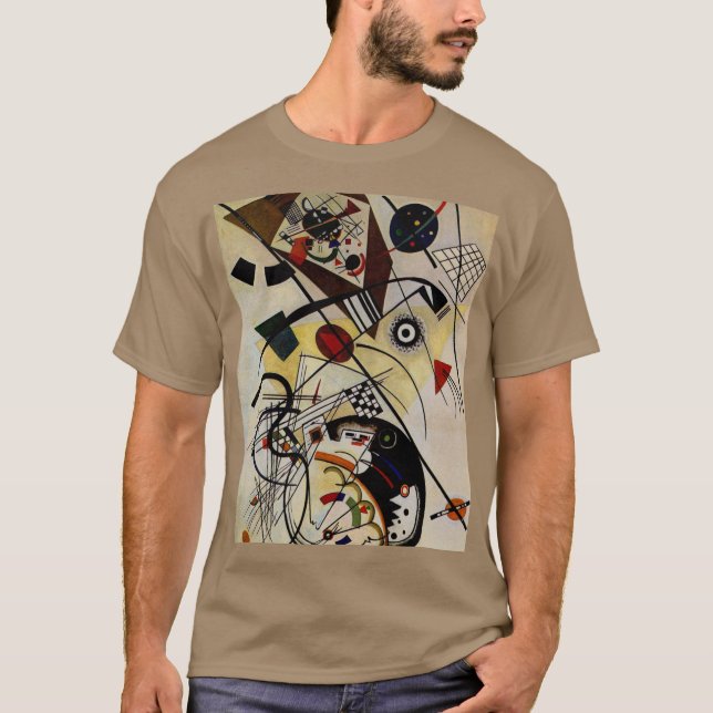 Camiseta Pebble de Linha Transversal não Quebrada do Kandin (Frente)