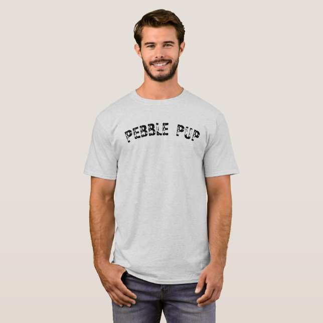Camiseta Pebble Pup t shirt (Frente Completa)