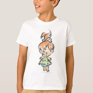 Camiseta PEBBLES™ - desenho desenhado à mão