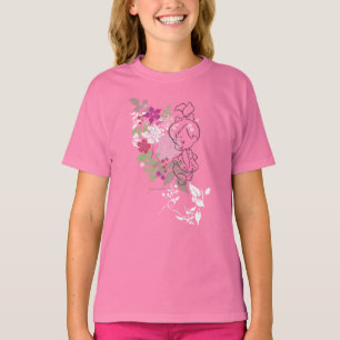 Camiseta PEBBLES™ um Cutie nas flores