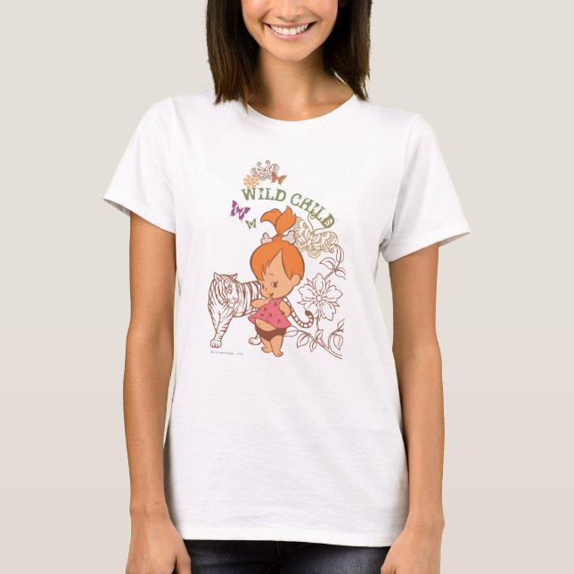 Camiseta PEBBLES™ Wild Child (Frente)