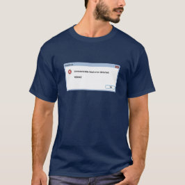 Camiseta PEBKAC (o problema existe entre o teclado e a