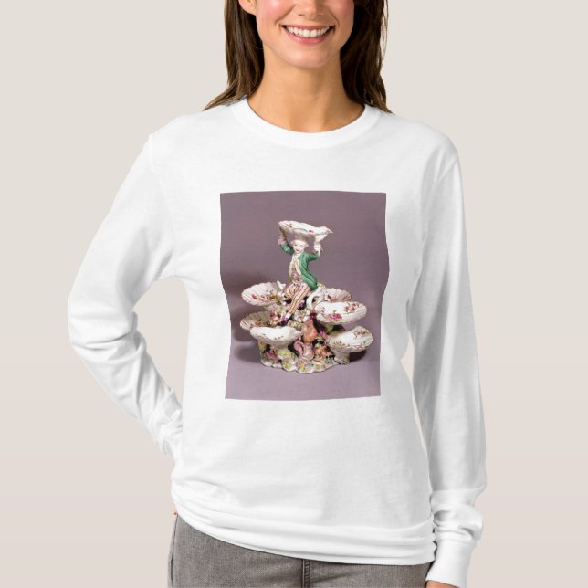 Camiseta Peça central da mesa de Derby, 1760-65 (Frente)