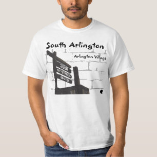 Camiseta Peça da vila do SA Arlington eu **