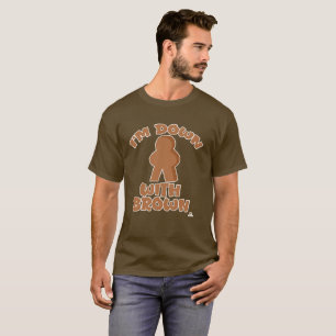Camiseta Peça de escolha do jogo divertido com Brown