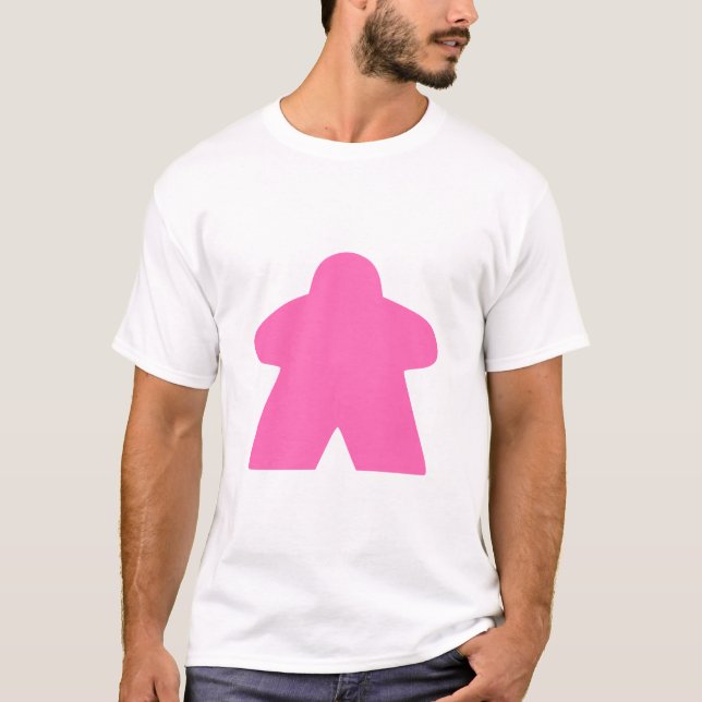Camiseta Peça de Jogo de Conselho Rosa (Frente)