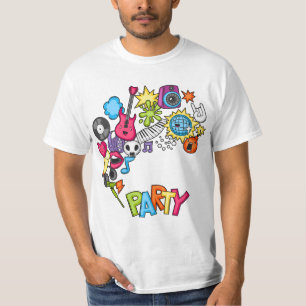 Camiseta Peça de música - Camisa-T com valor masculino