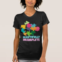 Peça de Puzzle Colorida Maravilhosamente Incomplet